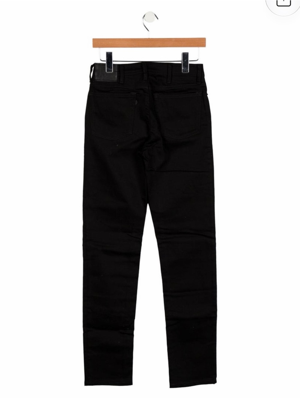 Acne Black Straight Leg Jeans - Picture 2 of 3